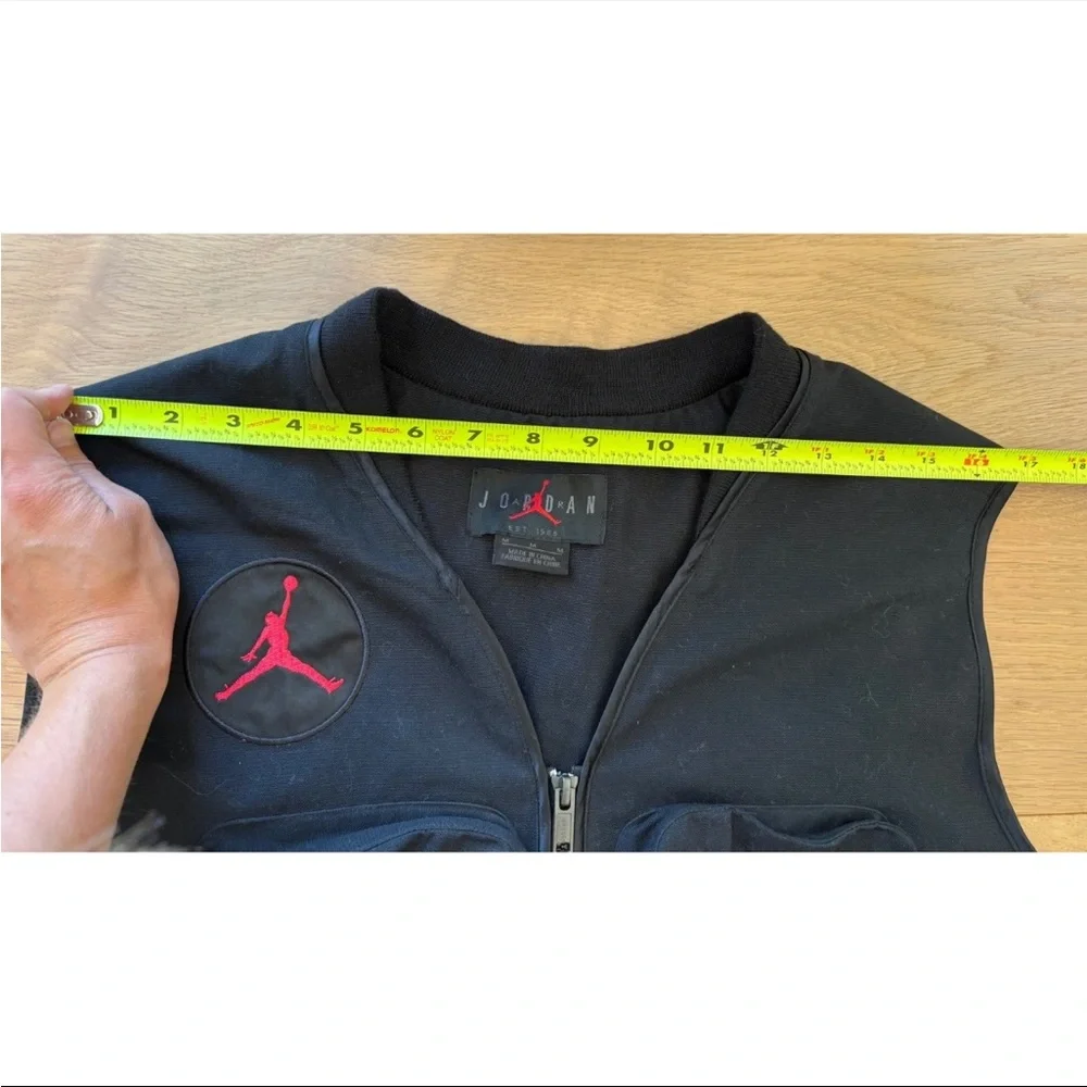 Travis Scott Cactus Jack x Jordan Utility Vest Black Men's Size M